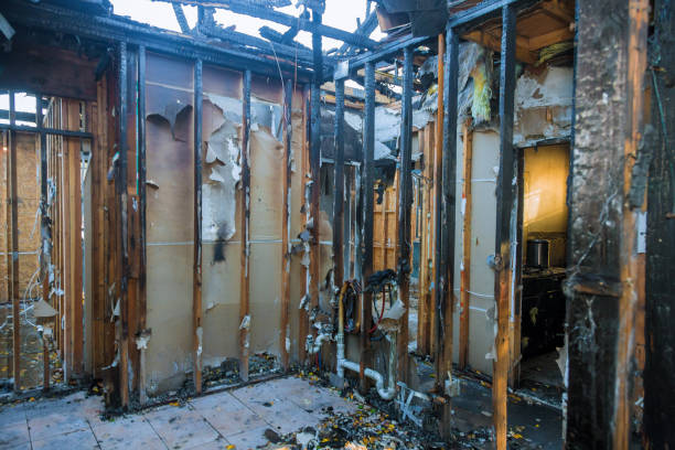 Professional Firefighting Water Removal technician working in Medina, TX